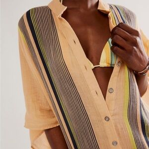 NWOT Free People Vacation Mode Kaftan